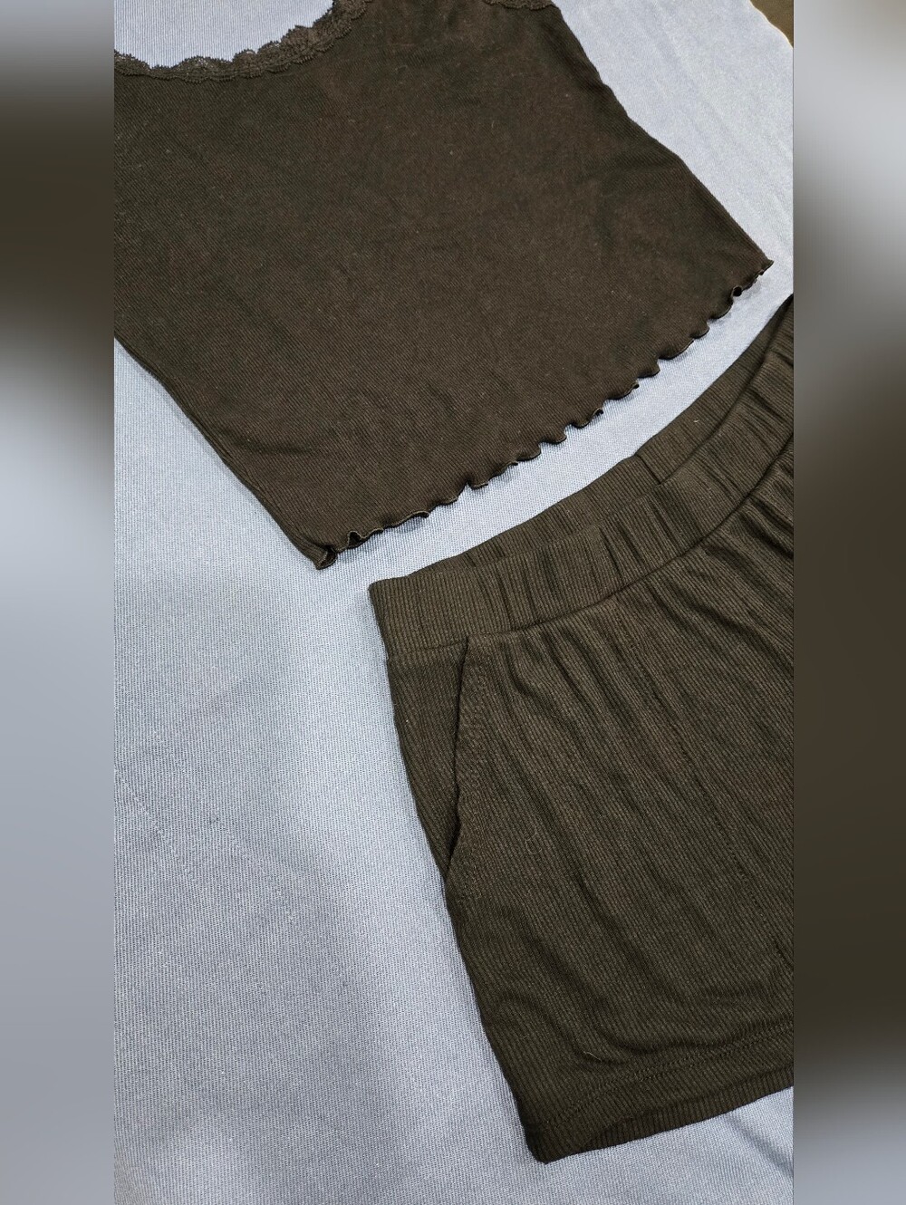 Stars Above Ribbed Set - S - Picture 2 of 2